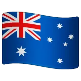 flag: Australia para la plataforma Whatsapp