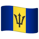 flag: Barbados لمنصة Whatsapp
