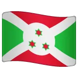 flag: Burundi for Whatsapp platform