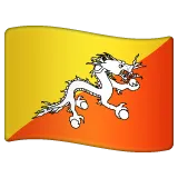 flag: Bhutan для платформи Whatsapp