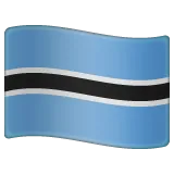 Whatsappプラットフォームのflag: Botswana