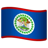 flag: Belize for Whatsapp platform
