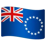 flag: Cook Islands pour la plateforme Whatsapp