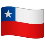 flag: Chile для платформи Whatsapp