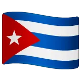 Whatsappプラットフォームのflag: Cuba