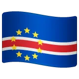 flag: Cape Verde pour la plateforme Whatsapp