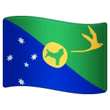flag: Christmas Island pour la plateforme Whatsapp