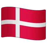 flag: Denmark สำหรับแพลตฟอร์ม Whatsapp