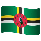 flag: Dominica para la plataforma Whatsapp