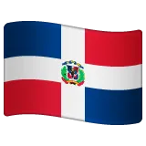 flag: Dominican Republic pour la plateforme Whatsapp