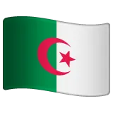 flag: Algeria עבור פלטפורמת Whatsapp