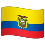 flag: Ecuador for Whatsapp platform