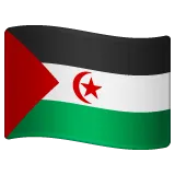 Whatsapp প্ল্যাটফর্মে জন্য flag: Western Sahara
