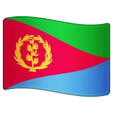 Whatsappプラットフォームのflag: Eritrea