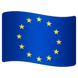 flag: European Union pour la plateforme Whatsapp