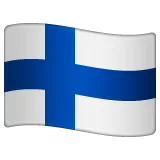 flag: Finland για την πλατφόρμα Whatsapp