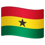 flag: Ghana pour la plateforme Whatsapp