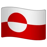 flag: Greenland для платформи Whatsapp