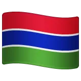 flag: Gambia pour la plateforme Whatsapp