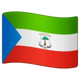 flag: Equatorial Guinea for Whatsapp platform