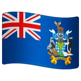 Whatsapp platformon a(z) flag: South Georgia & South Sandwich Islands képe