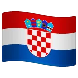 flag: Croatia pentru platforma Whatsapp