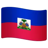 flag: Haiti สำหรับแพลตฟอร์ม Whatsapp