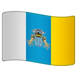 flag: Canary Islands for Whatsapp platform