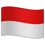 flag: Indonesia för Whatsapp-plattform
