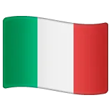 Whatsappプラットフォームのflag: Italy
