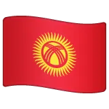 flag: Kyrgyzstan voor Whatsapp platform