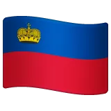 flag: Liechtenstein for Whatsapp platform