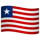 Whatsapp 平台中的 flag: Liberia
