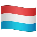 Whatsappプラットフォームのflag: Luxembourg
