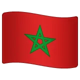 flag: Morocco สำหรับแพลตฟอร์ม Whatsapp