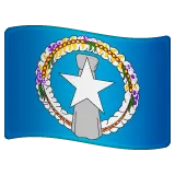 flag: Northern Mariana Islands pour la plateforme Whatsapp