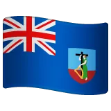 flag: Montserrat สำหรับแพลตฟอร์ม Whatsapp