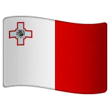 flag: Malta สำหรับแพลตฟอร์ม Whatsapp