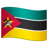 flag: Mozambique لمنصة Whatsapp