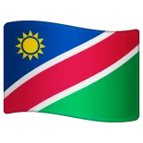 Whatsappプラットフォームのflag: Namibia