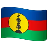 flag: New Caledonia สำหรับแพลตฟอร์ม Whatsapp