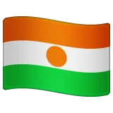 Whatsappプラットフォームのflag: Niger