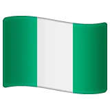 flag: Nigeria για την πλατφόρμα Whatsapp