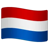 flag: Netherlands pour la plateforme Whatsapp