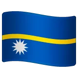 flag: Nauru for Whatsapp platform