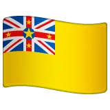 flag: Niue لمنصة Whatsapp
