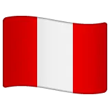 Whatsappプラットフォームのflag: Peru