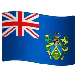 flag: Pitcairn Islands pour la plateforme Whatsapp