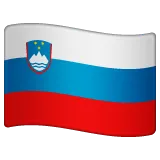 flag: Slovenia para a plataforma Whatsapp