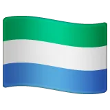 Whatsapp प्लेटफ़ॉर्म के लिए flag: Sierra Leone